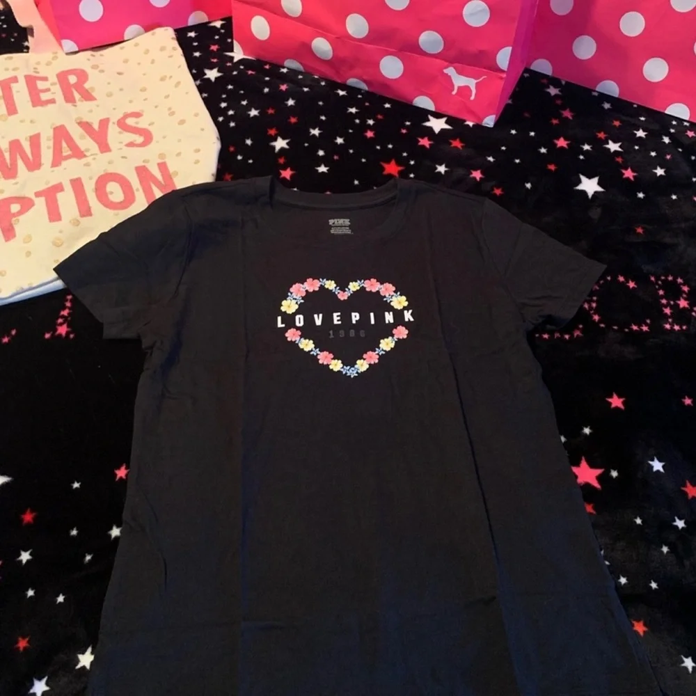 Victoria's Secret PINK Shirt Size Large NEW 🌻❤️🌸 - Picture 3 of 8
